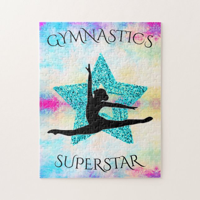Gymnastics Superstar Puzzle Pussel (Vertikal)