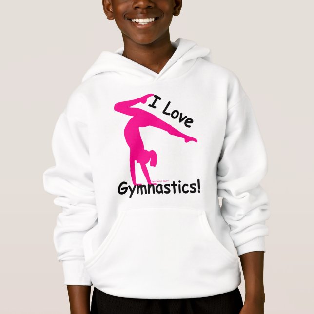 Gymnastics T-shirt, fin gåva. Tröja (Framsida)