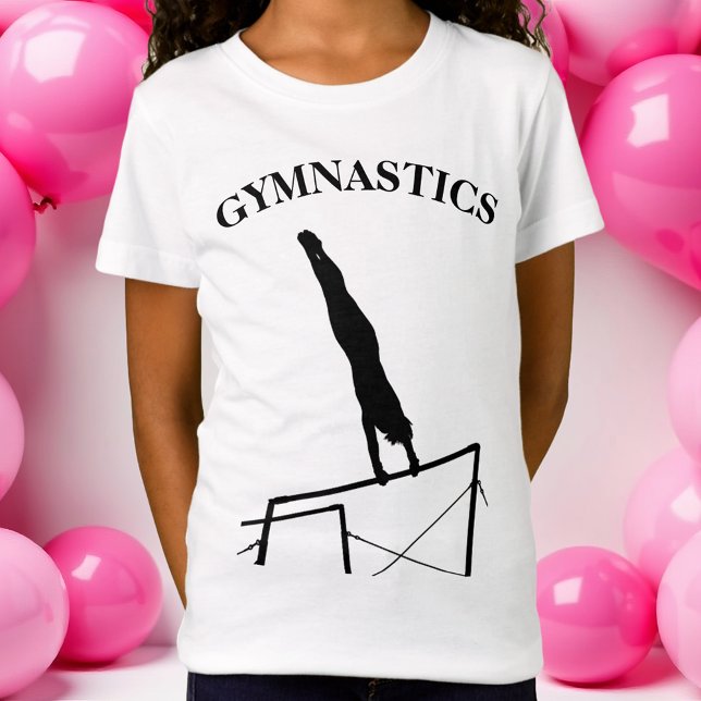 Gymnastics T-Shirt Uneven Pub Giant w/ Namn (Gymnastics T-Shirt )
