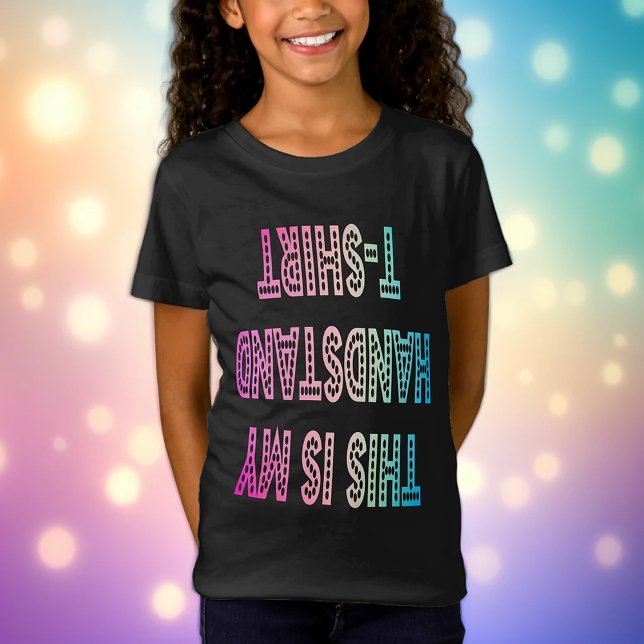 Gymnastics "this is my Handstand T-Shirt" T-Shirt (Skapare uppladdad)