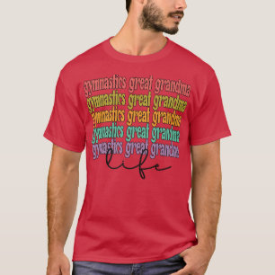 Gymnastics Underbar Grandma Life Gymnast Underbar T Shirt