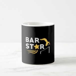 Gymnastics Unven Pub Star Acrobat Mat Gymnast Kaffemugg