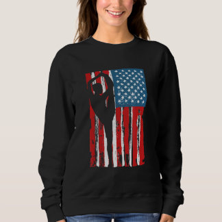 Gymnastics USA flagga Gymnast Mamma Pappa överordn T Shirt