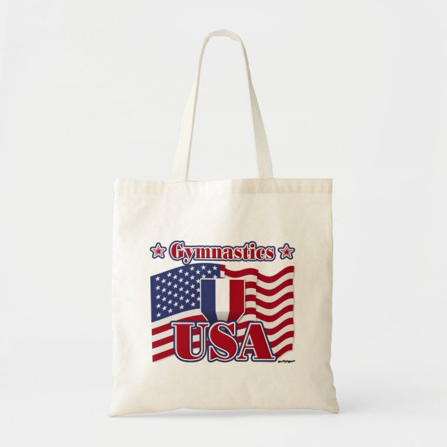 Gymnastics USA Tygkasse (Framsidan)
