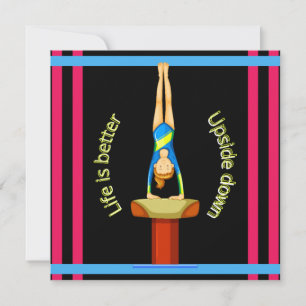 Gymnastics Vault Life är bättre upp och ned