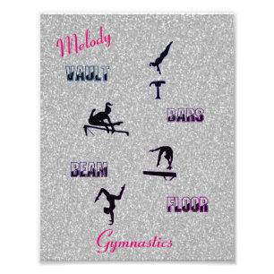 Gymnastics Vault, Pub, Beam, Golv Anpassningsbar P Fototryck