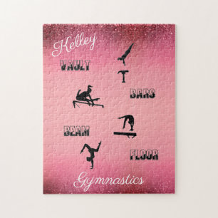 Gymnastics Vault, Pub, Beam, Golv Anpassningsbar P Pussel