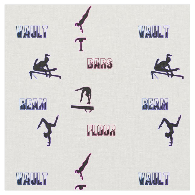 Gymnastics Vault, Pub, Beam, Golv Tyg (Närbild)