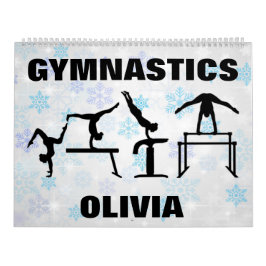 Gymnastics Winter Snowflake Calendar Kalender