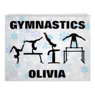 Gymnastics Winter Snowflake Calendar Kalender