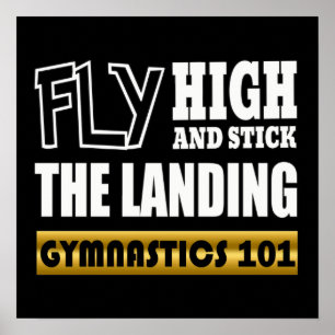 Gymnastik 101 Flyg Högt - Barrgymnast Poster