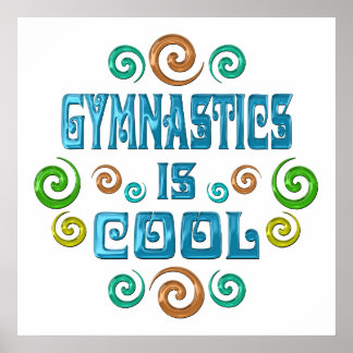 Gymnastik är Coola Poster