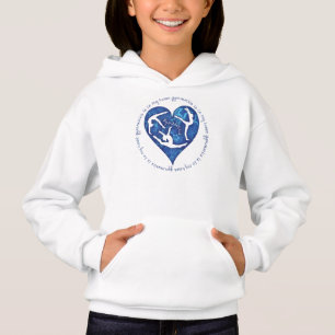 Gymnastik är i min Hooded tröja för hjärtaflic