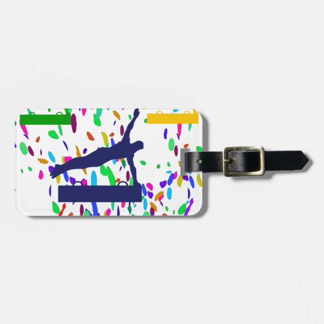 GYMNASTIK BAGAGEBRICKA (Horisontell Framsida)