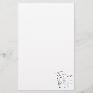 Gymnastik Brevpapper