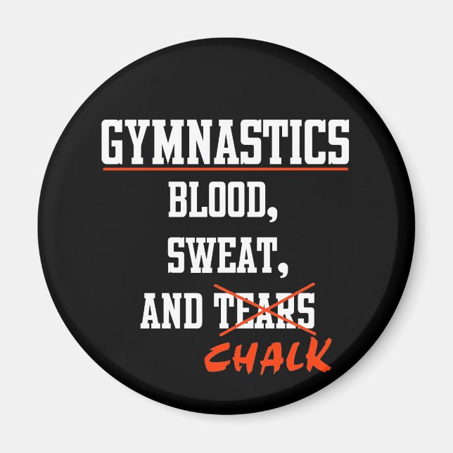 Gymnastik BS&C Magnet (Framsidan)