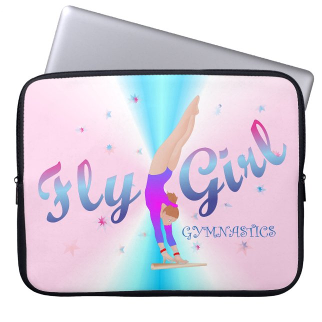 Gymnastik - Fly Girl Laptop sleeve (Framsidan)
