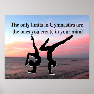 GYMNASTIK FÖR ÖVERSKRIDANDE POSTER