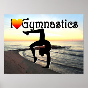 GYMNASTIK FÖR UTFORMNING POSTER