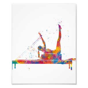 gymnastik fototryck