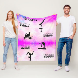 Gymnastik Hopp, Barr, Bom, Golv Flytande Filta Fleecefilt