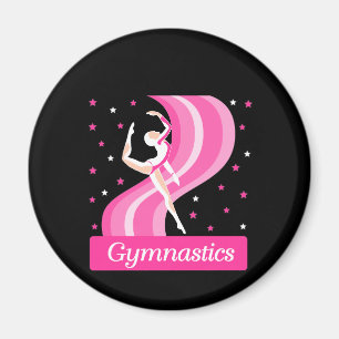Gymnastik hoppar magnet