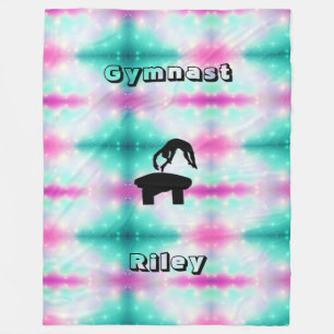 Gymnastik Hoppredskap Gymnast Anpassad Flytande Fi Fleecefilt