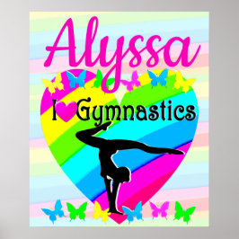 GYMNASTIK I KÄRLEK POSTER