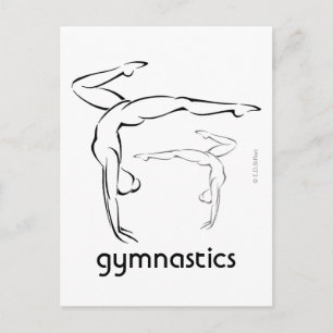 Gymnastik II Vykort