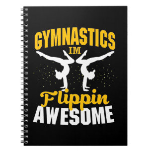 Gymnastik jag är Vänppin Fantastisk Anteckningsbok