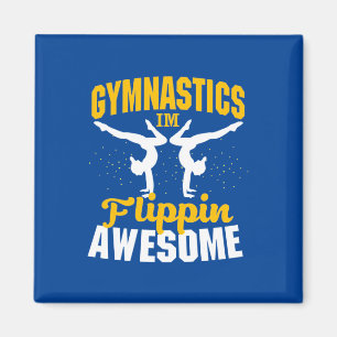 Gymnastik jag är Vänppin Fantastisk Magnet