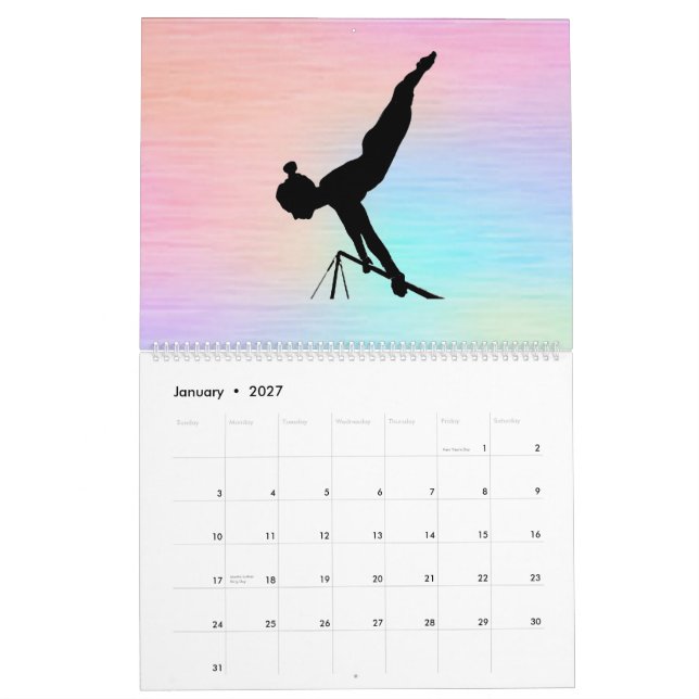 Gymnastik Kalender (Jan 2027)