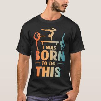 Gymnastik Konst För Flickor Kvinnor Män Rytmisk T Shirt