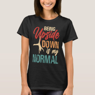 Gymnastik Kvinnor män Flickor Tonåringar Gymnastik T Shirt