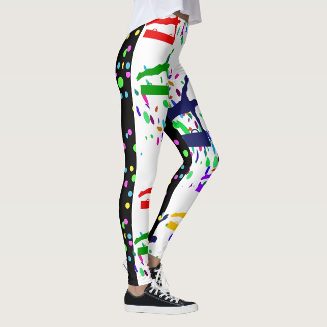 GYMNASTIK LEGGINGS (Höger)