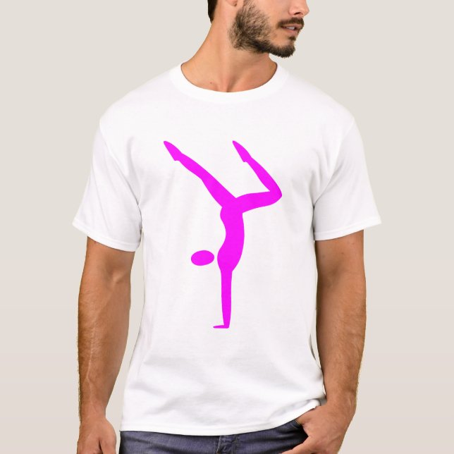 Gymnastik - Magenta Tee (Framsida)