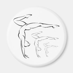 Gymnastik Magnet