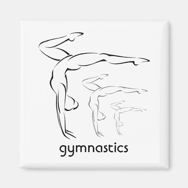 Gymnastik Magnet (Framsidan)