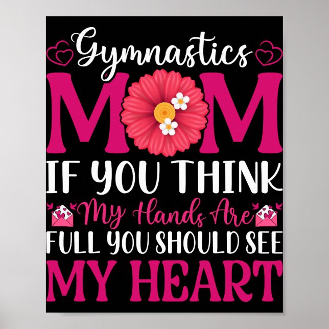 Gymnastik Mamma Poster (Framsidan)