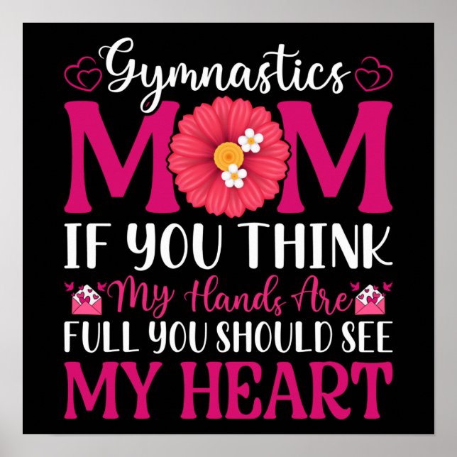 Gymnastik Mamma Poster (Framsidan)
