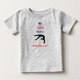 Gymnastik "Min store syster" T-Shirt