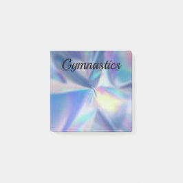 GYMNASTIK - NOTER EFTER IT POST-IT BLOCK