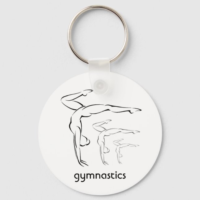 Gymnastik Nyckelring (Framsida)
