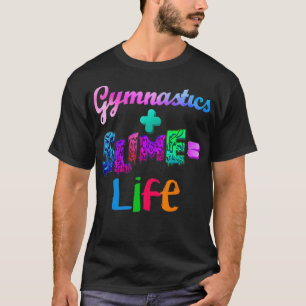 gymnastik och glimmer är liv färg atletic t shi shirt