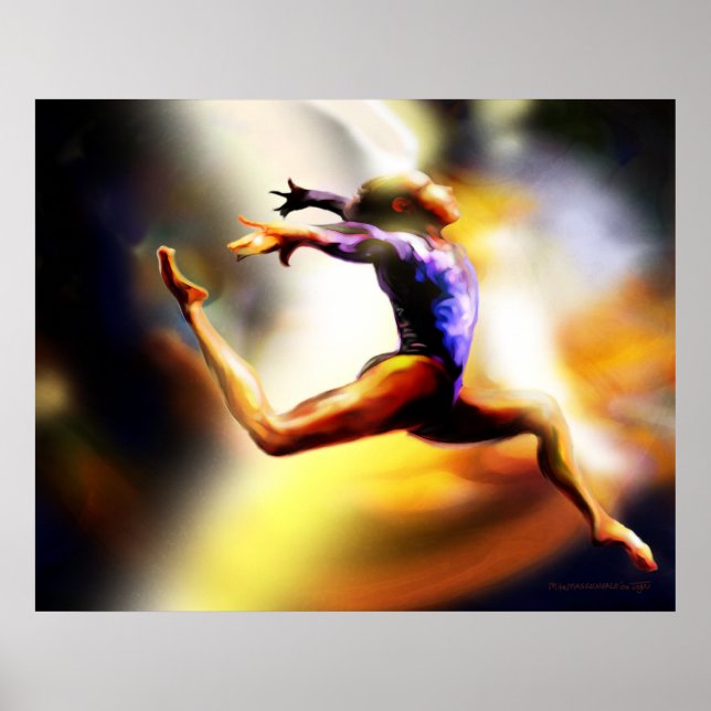 Gymnastik Poster (Framsidan)