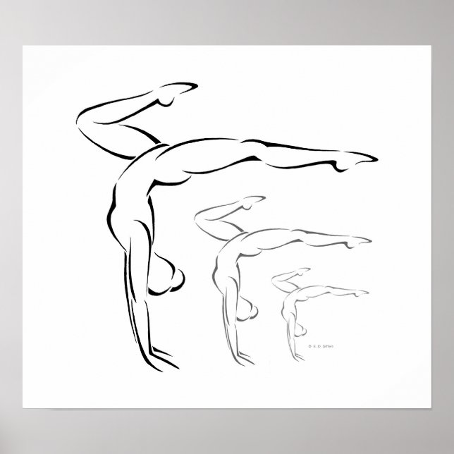 Gymnastik Poster (Framsidan)