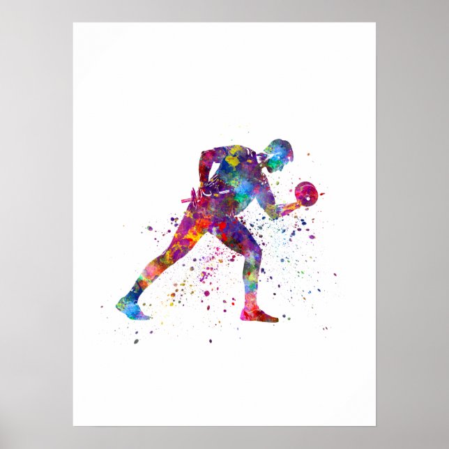 gymnastik poster (Framsidan)