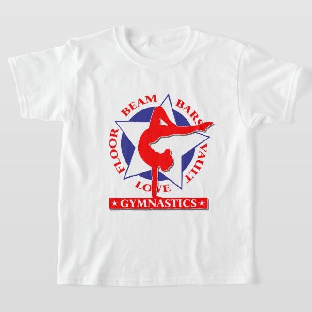 Gymnastik T-shirt (Laydown)