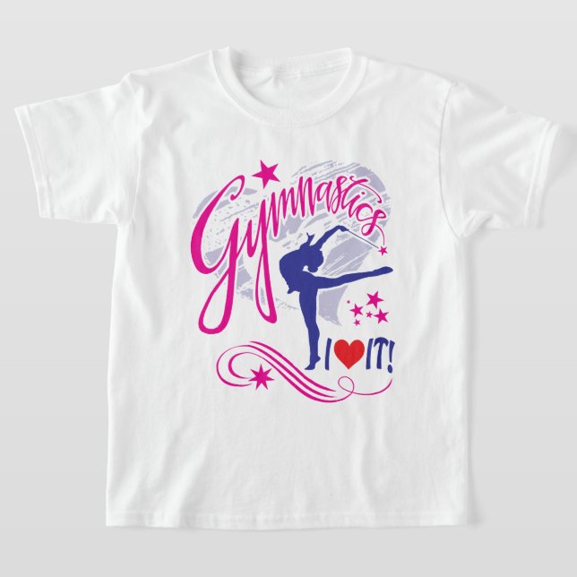 Gymnastik T-shirt (Laydown)