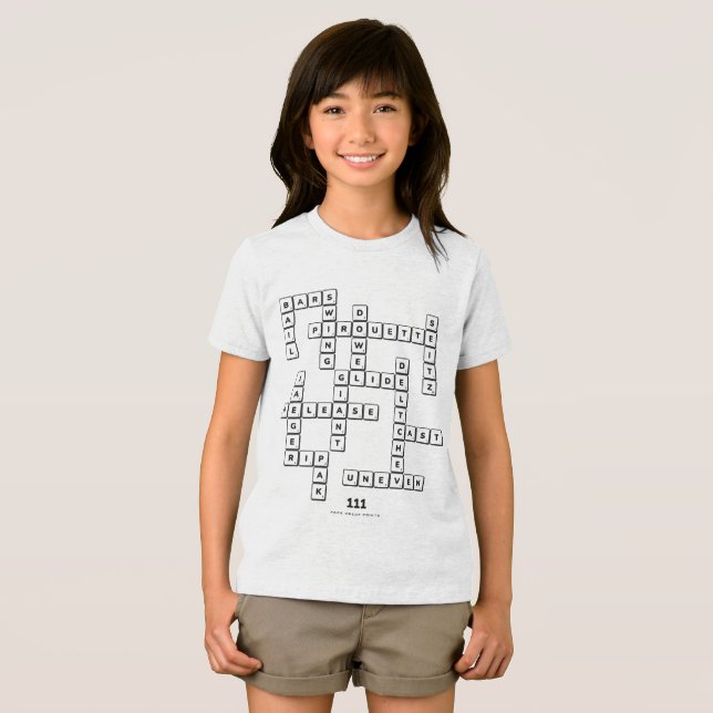 Gymnastik T-Shirt (Framsida Full)